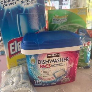 Kirkland & various Dishwasher soap bundle